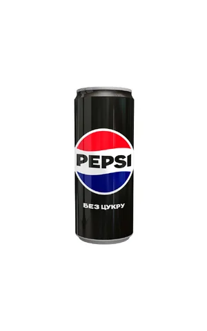 Pepsi БЕЗ ЦУКРУ 0.33 л